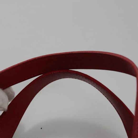 Burberry Nova Check Hand Bag Canvas Beige Red - Picture 8 of 16